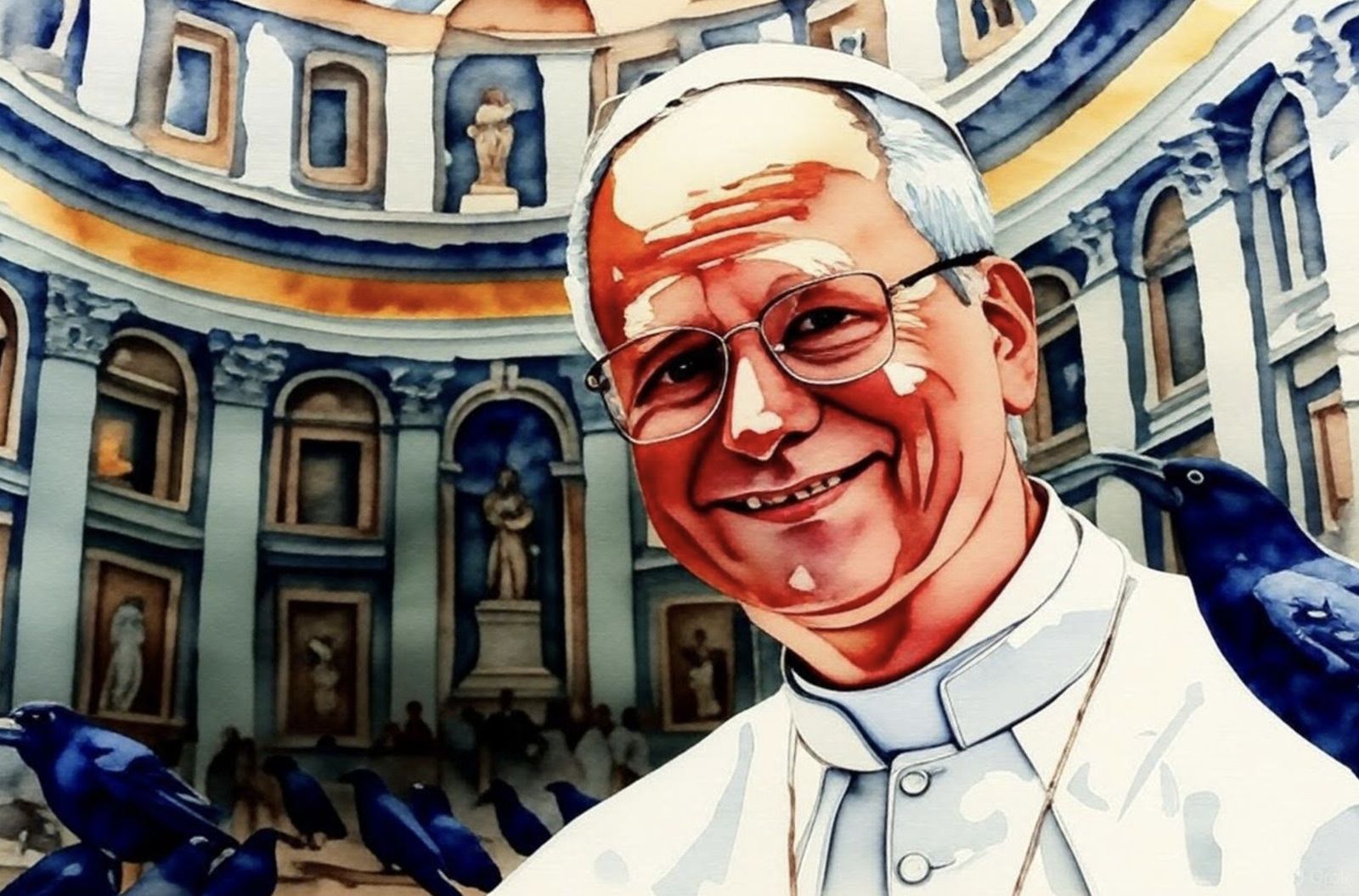 El Papa y los cuervos