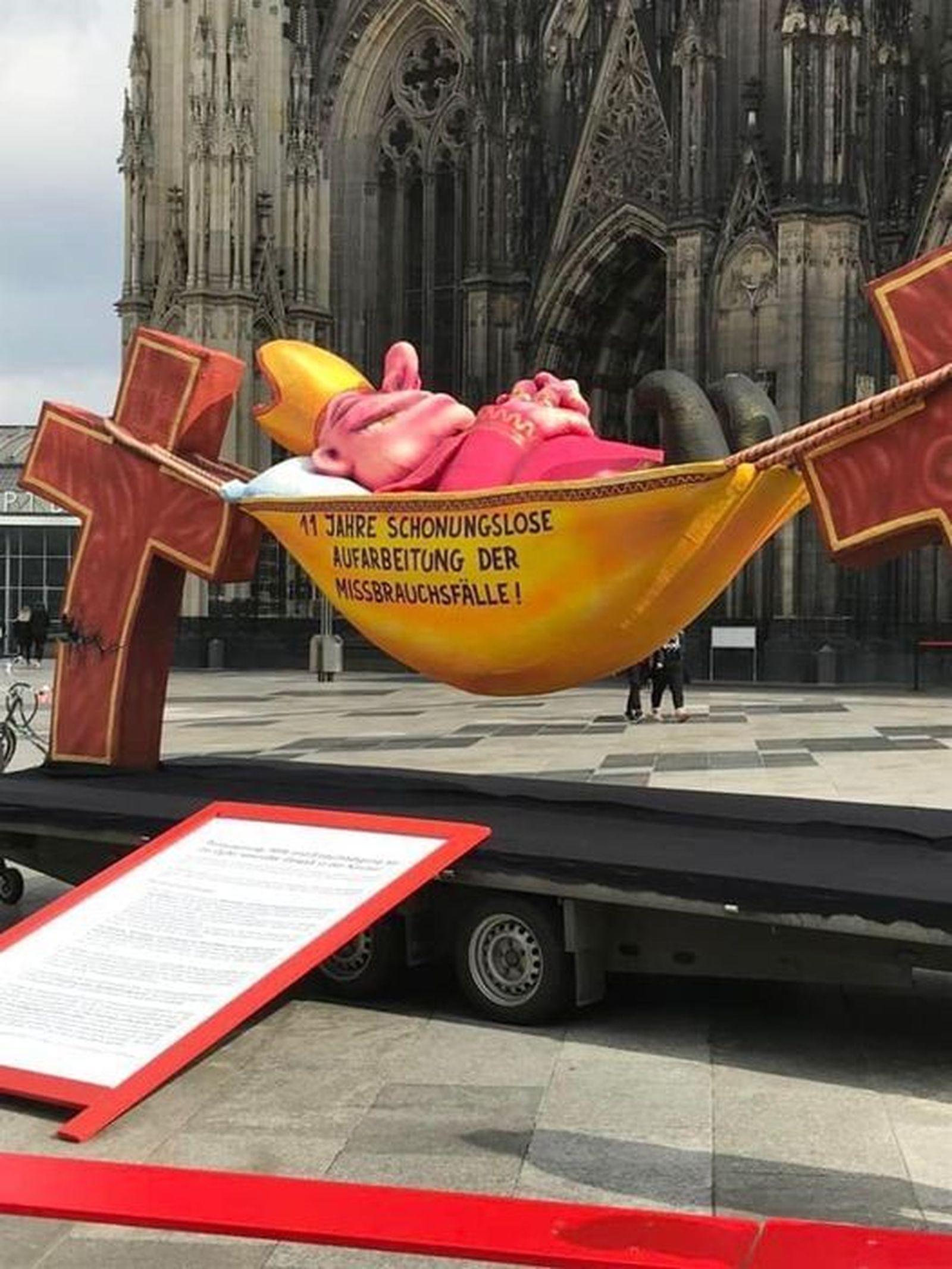 Protestas contra los obispos alemanes