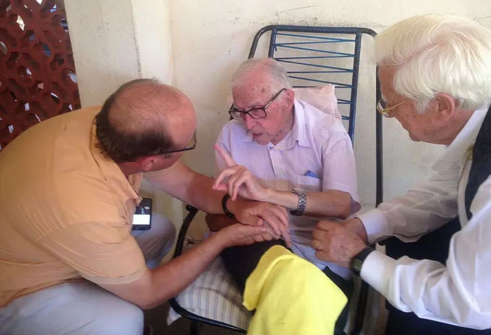 Casaldáliga, con el Padre Ángel y Vidal