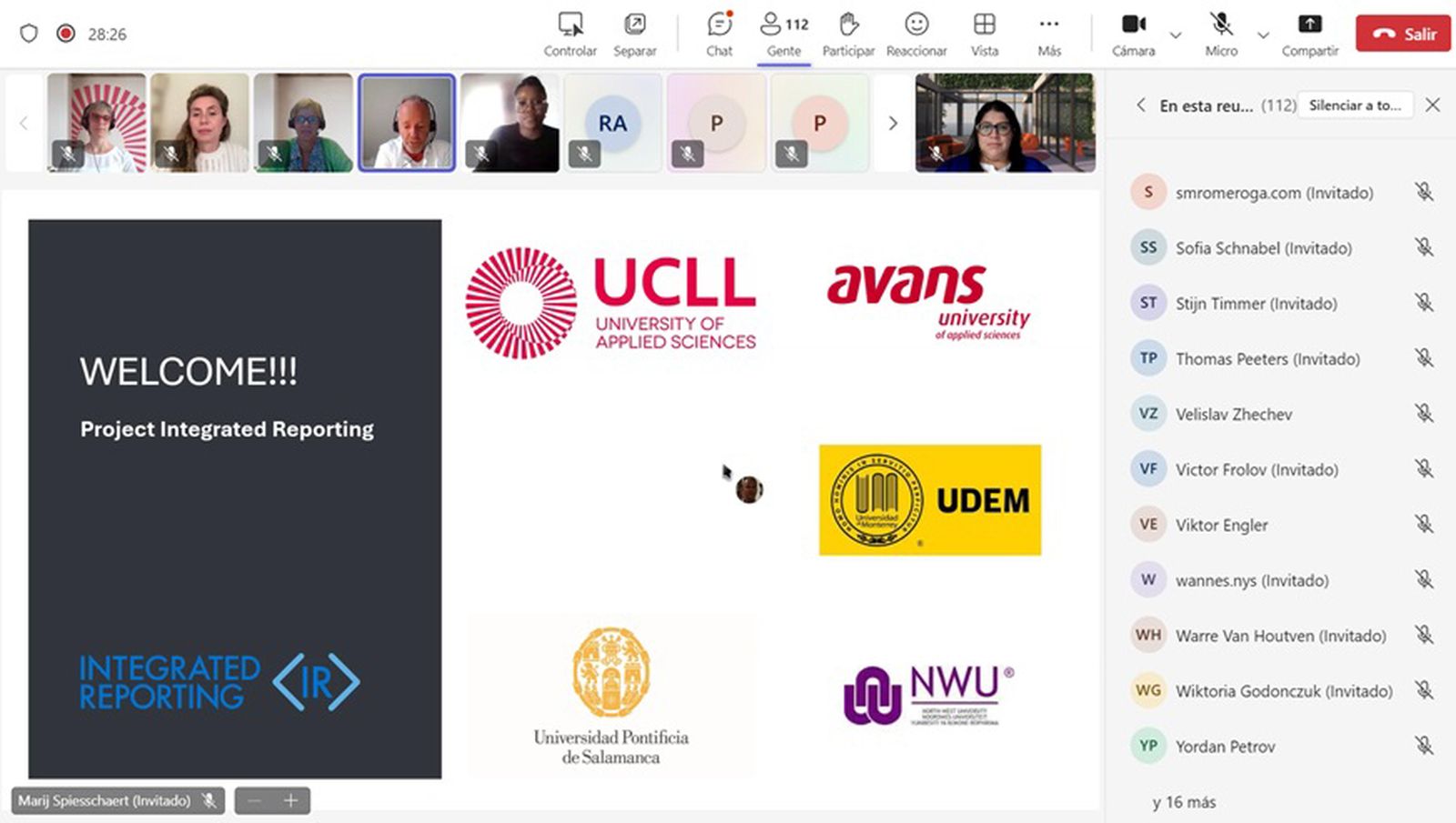 Imagen de la presentació del proyecto