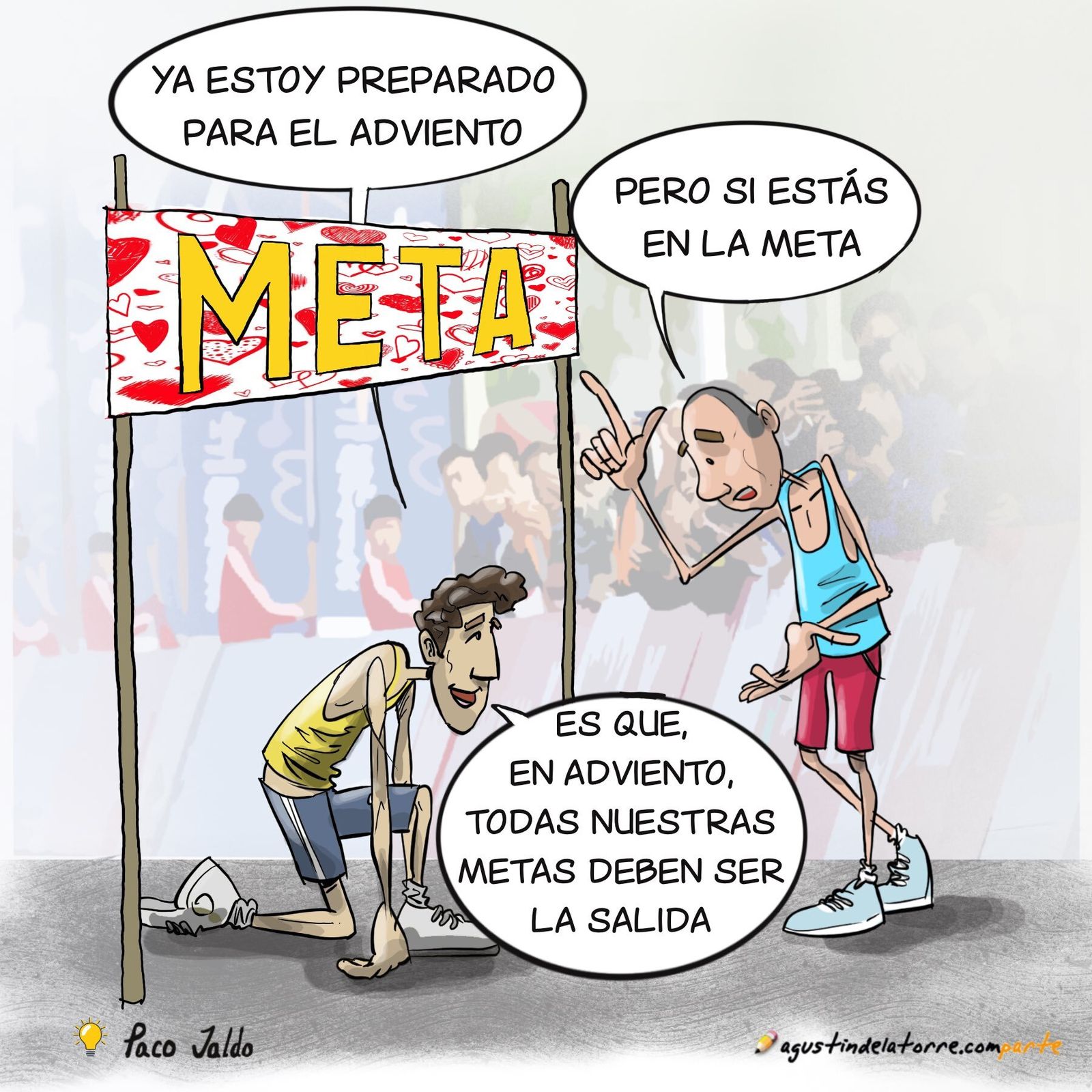 ¡Prepárate! Lo importante es el camino