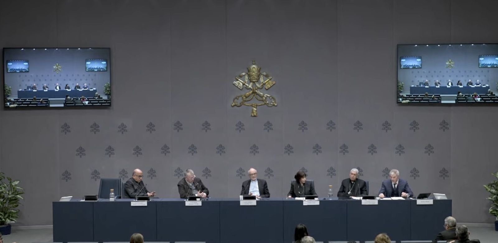 Presentación de la campaña en el Vaticano