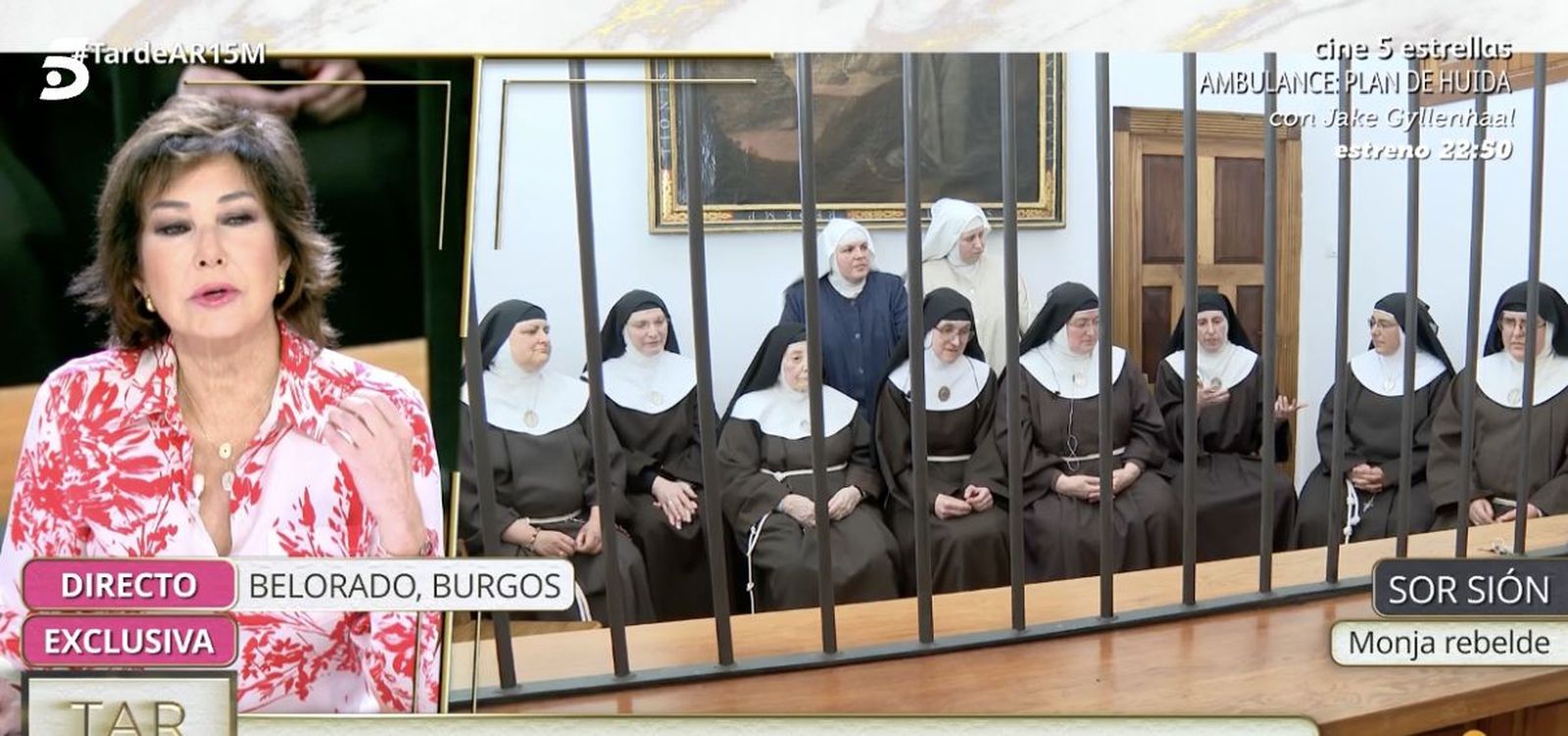 Las monjas, con Ana Rosa