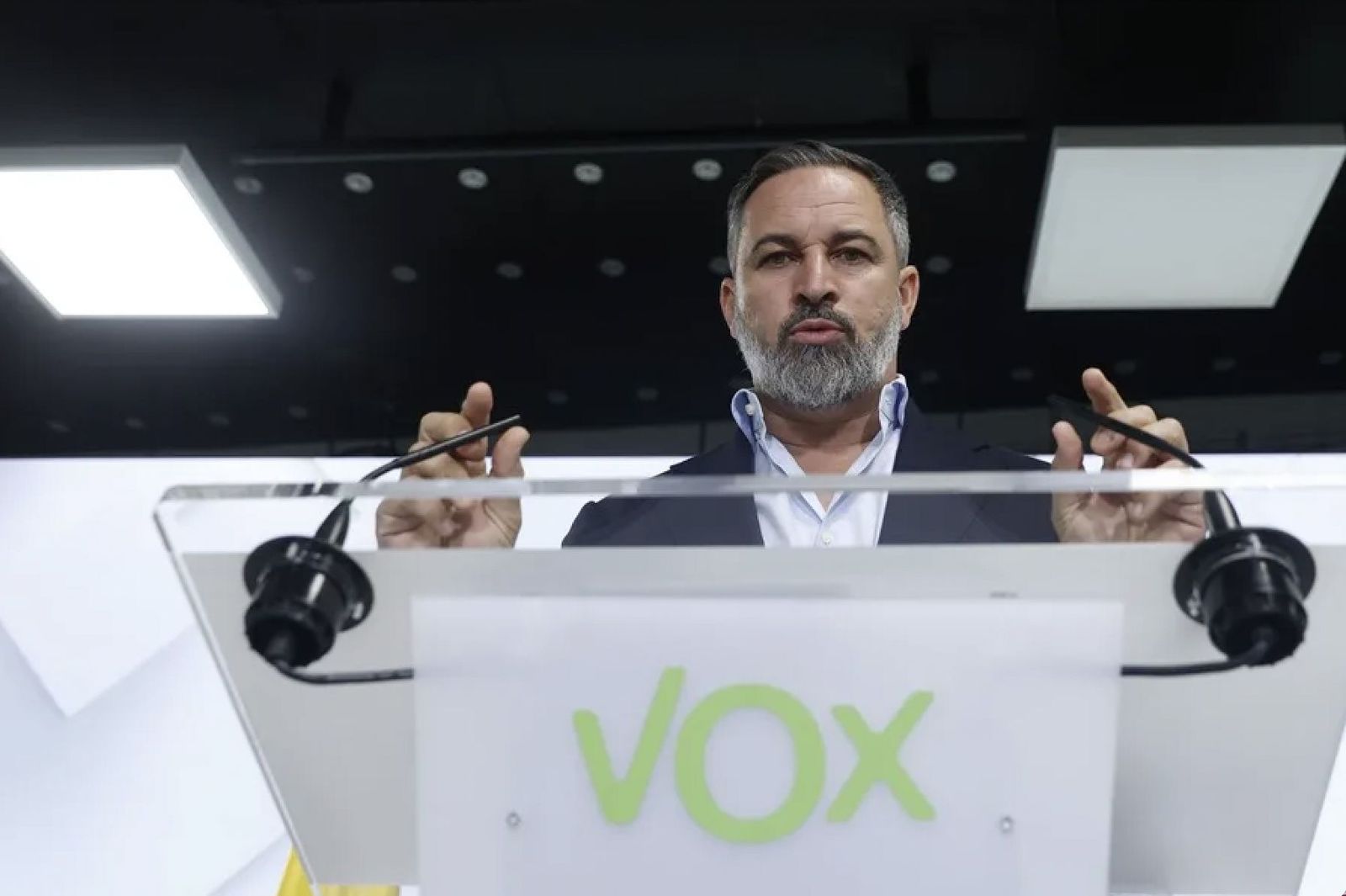 Santiago Abascal, líder de Vox