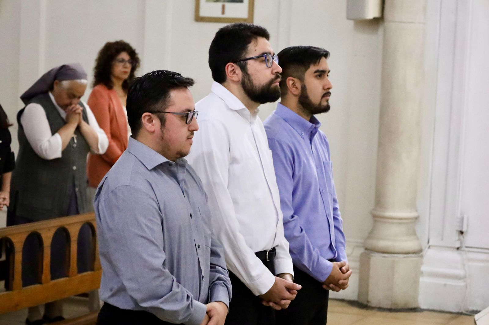 Jóvenes postulantes