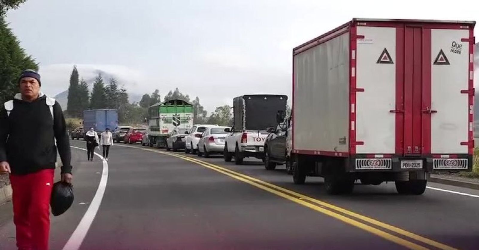 protesta por el aumento del diésel en ecuador