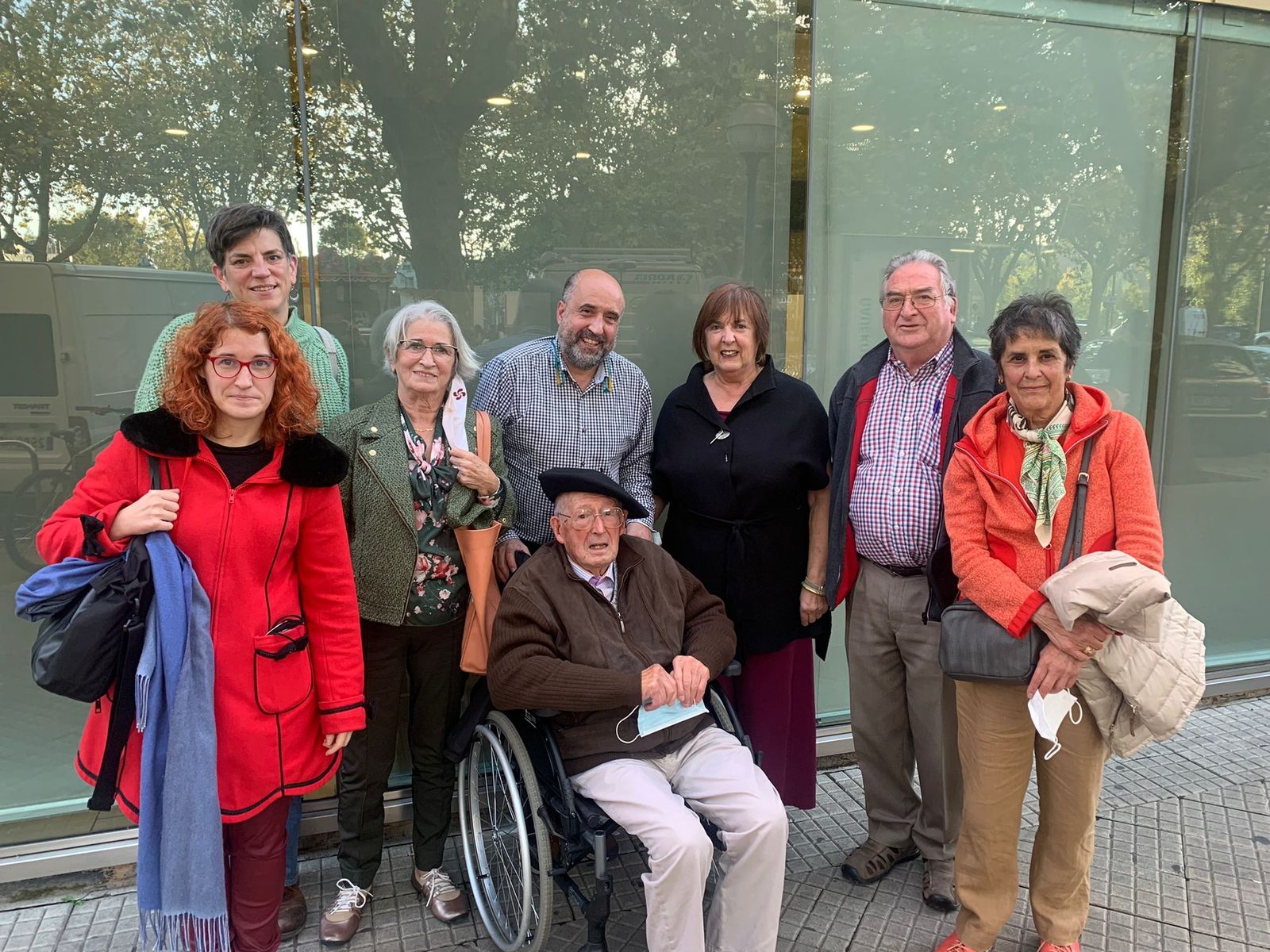 Peli Romarategui, a sus 99 años, inaugura la primera exposición de INSOLA