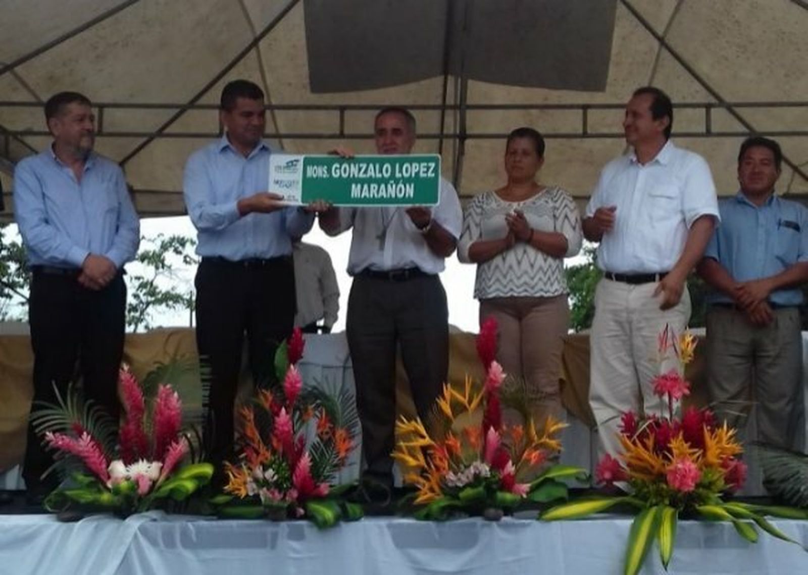 Gonzalo López Marañón da su nombre a una nueva avenida en Sucumbíos