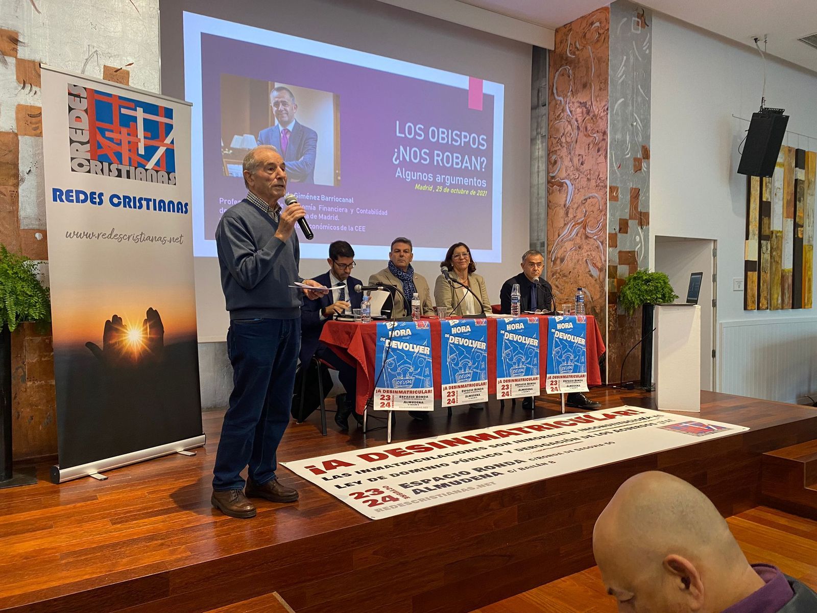 Debate sobre inmatriculaciones en Redes Cristianas