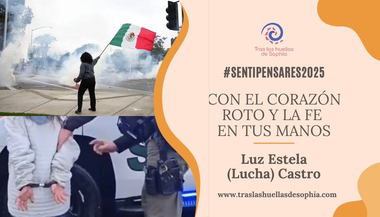 Con el corazón roto y la fe en tus manos