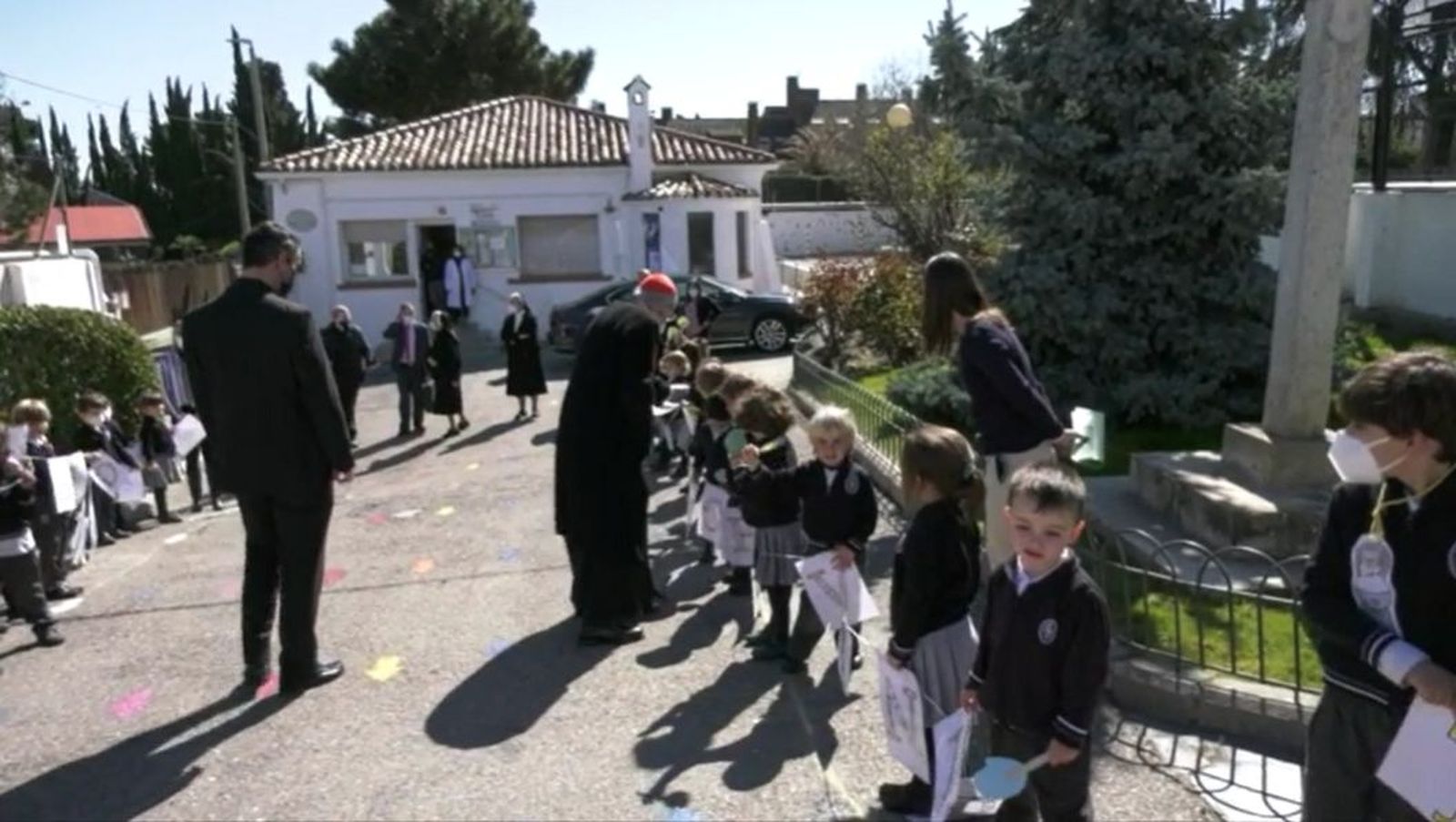 Recibimiento al Sr. Arzobispo D. Carlos Osoro