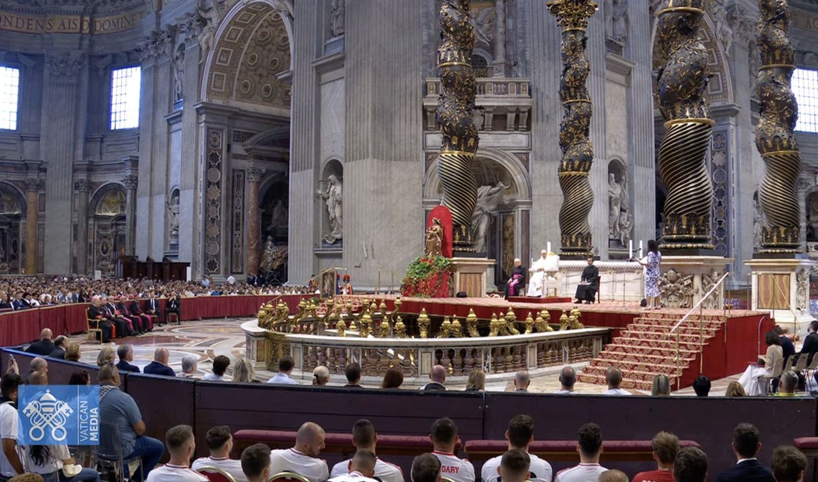 Audiencia jubilar en el Vaticano presidida por León XIV