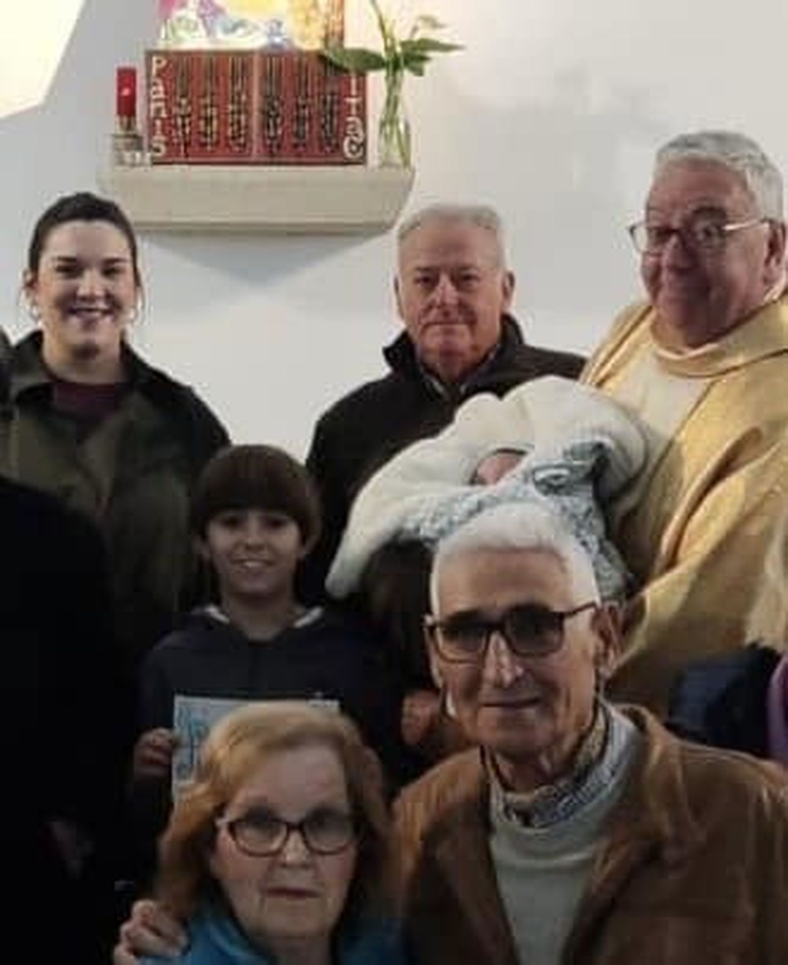 Hoy, Dios ha puesto al “niño”  -Alberto y Marcos- en mis brazos