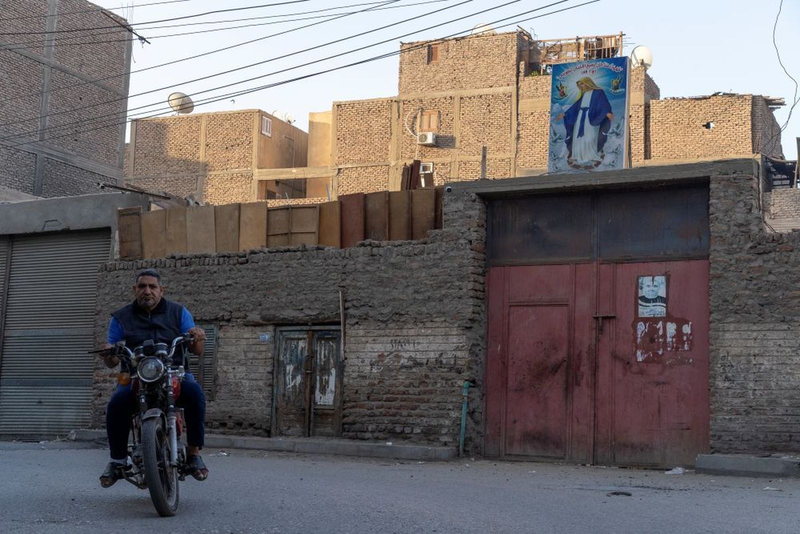 Calles del barrio cristiano en Luxor.