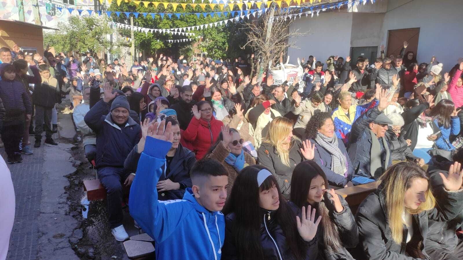 El nuevo arzobispo de Baires, en las Villas Miseria