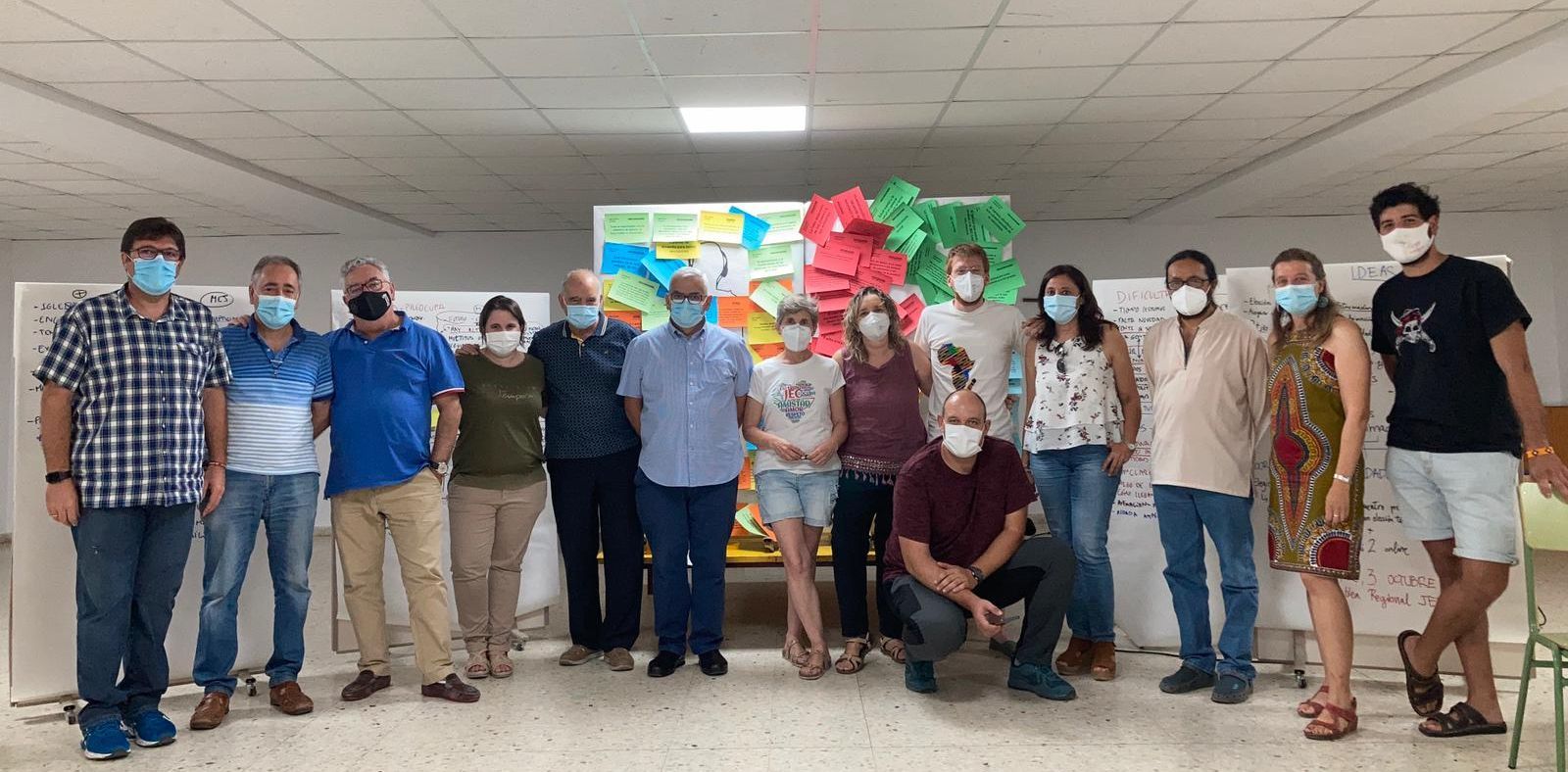 La Juventud Estudiante Católica  se reunió en Cáceres.