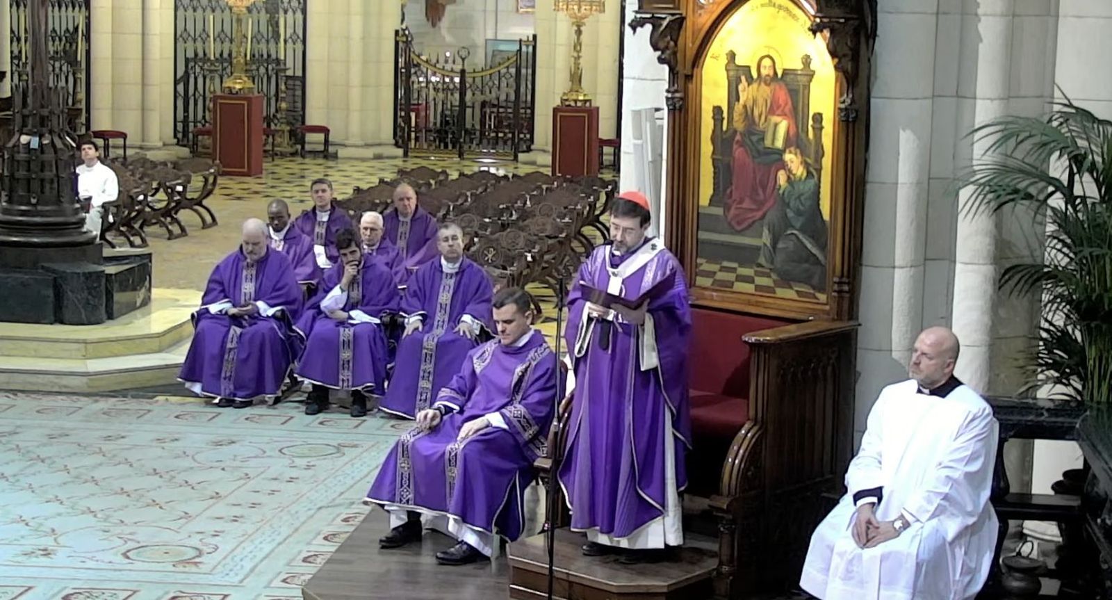 Cobo, durante su homilía el Miércoles de Ceniza