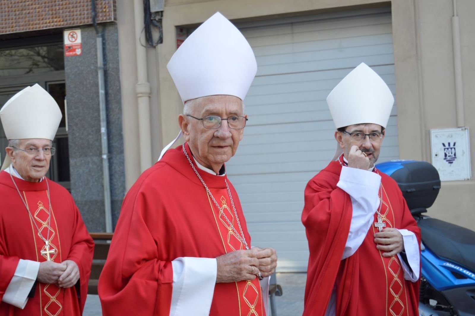 Agustí Cortés, Emilio Aranguren y José Cobo.