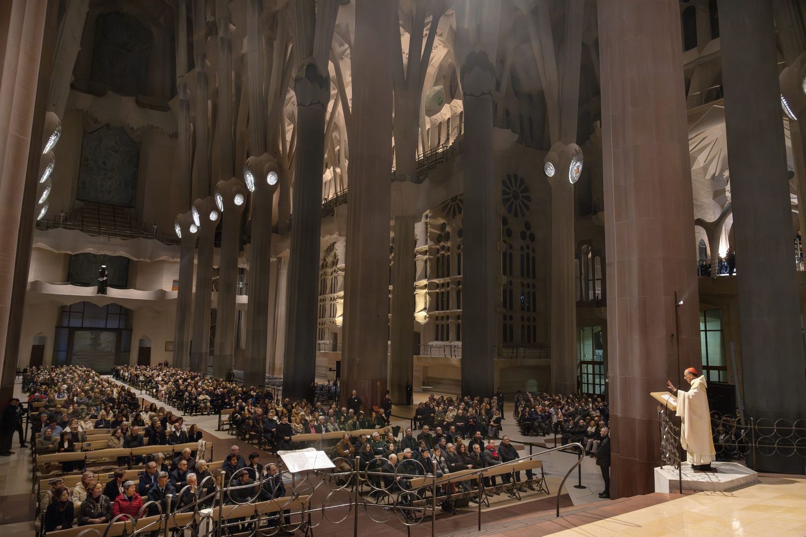 Eucaristía en la Sagrada Familia de Barcelona por los 65 años de Mans Unides