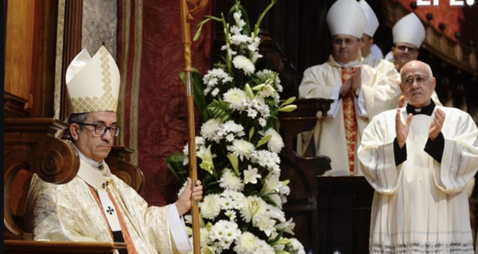 Argüello bendice los ramos en Valladolid