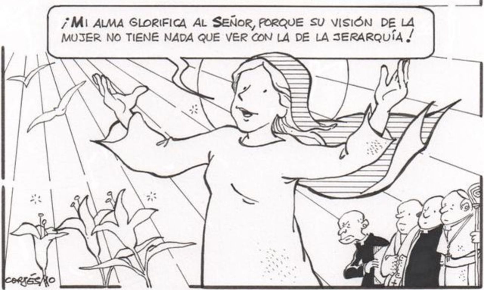 Dios, la jerarquía y la mujer