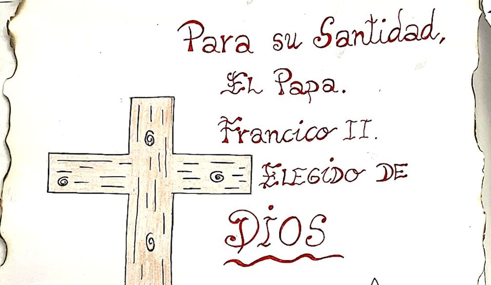 Internos de Jaén II, al Papa