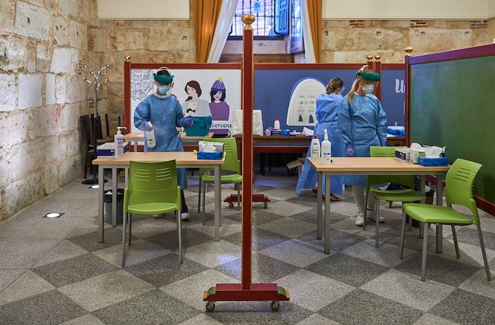 Pruebas PCR voluntarias UPSA