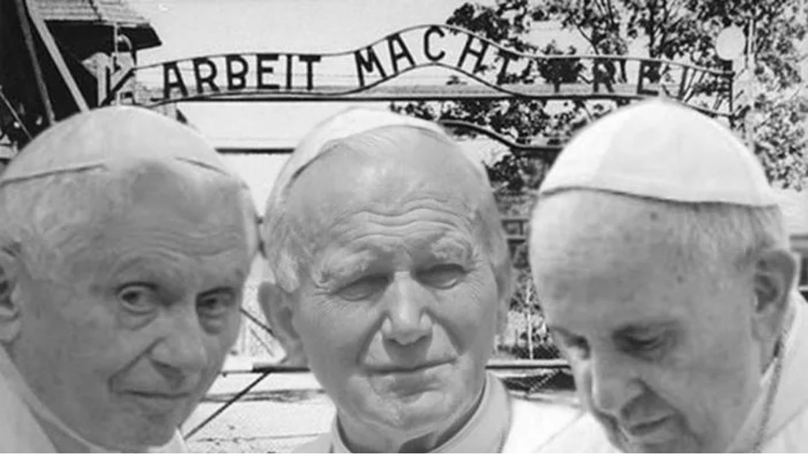 Tres Papas en Auschwitz