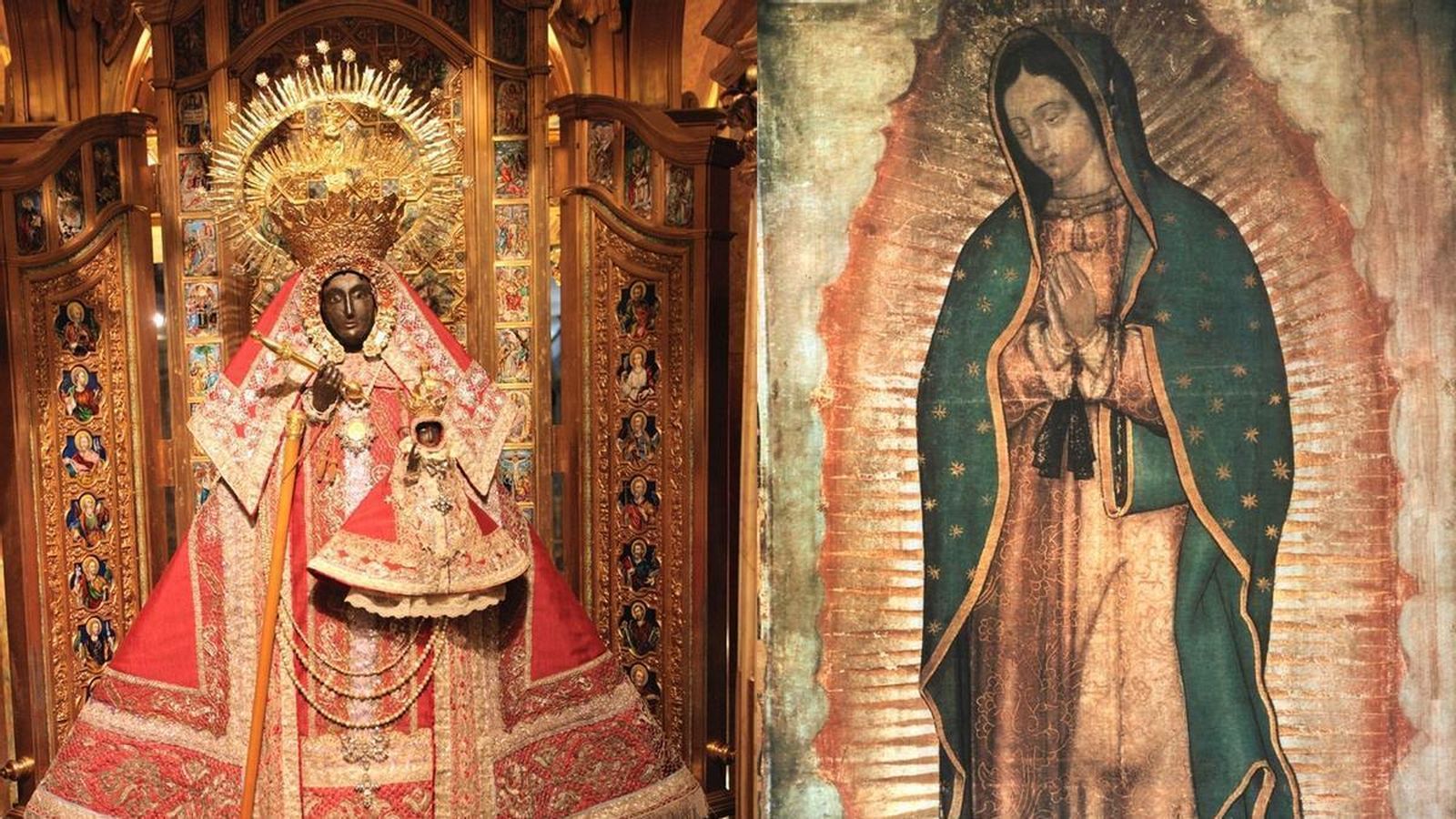 Virgen de Guadalupe en España y México c