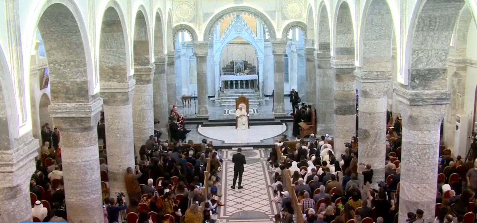 El Papa, en Qaraqosh