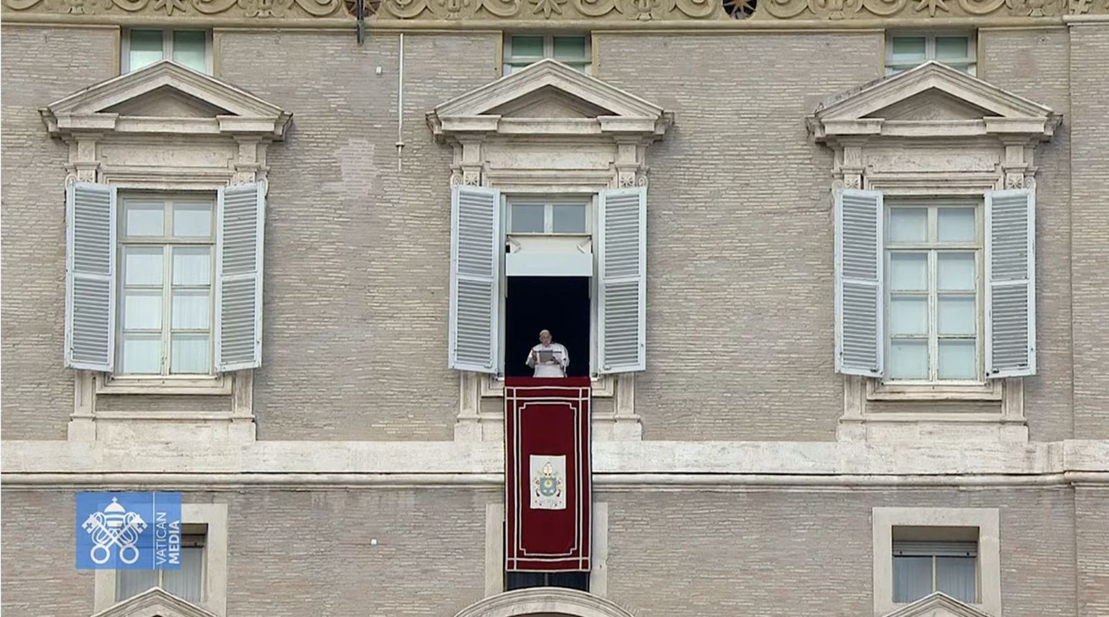 Francisco, durante el ángelus
