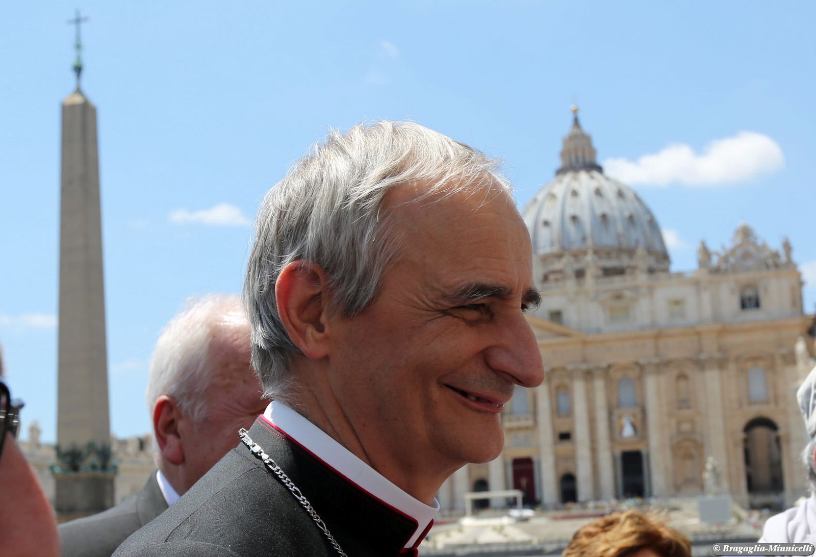 El cardenal Matteo Zuppi