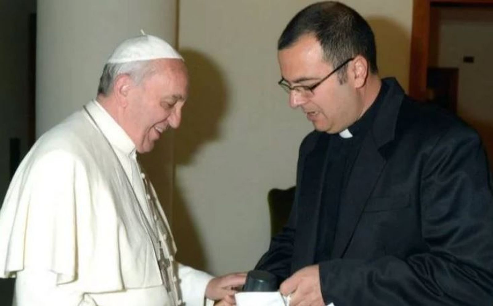 Francisco con Gabriel Mestre