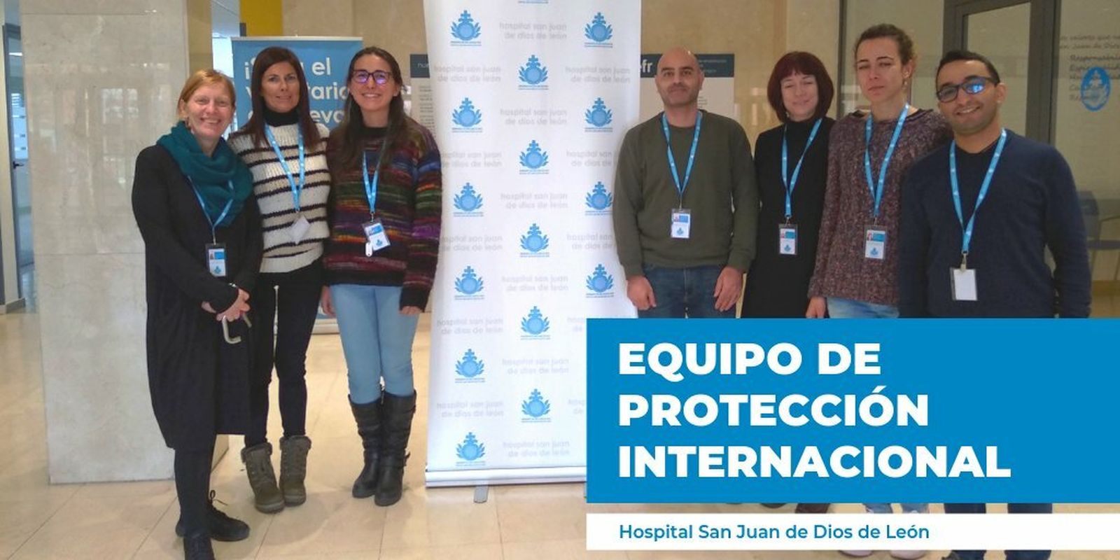 El equipo de Protección Internacional de San Juan de Dios