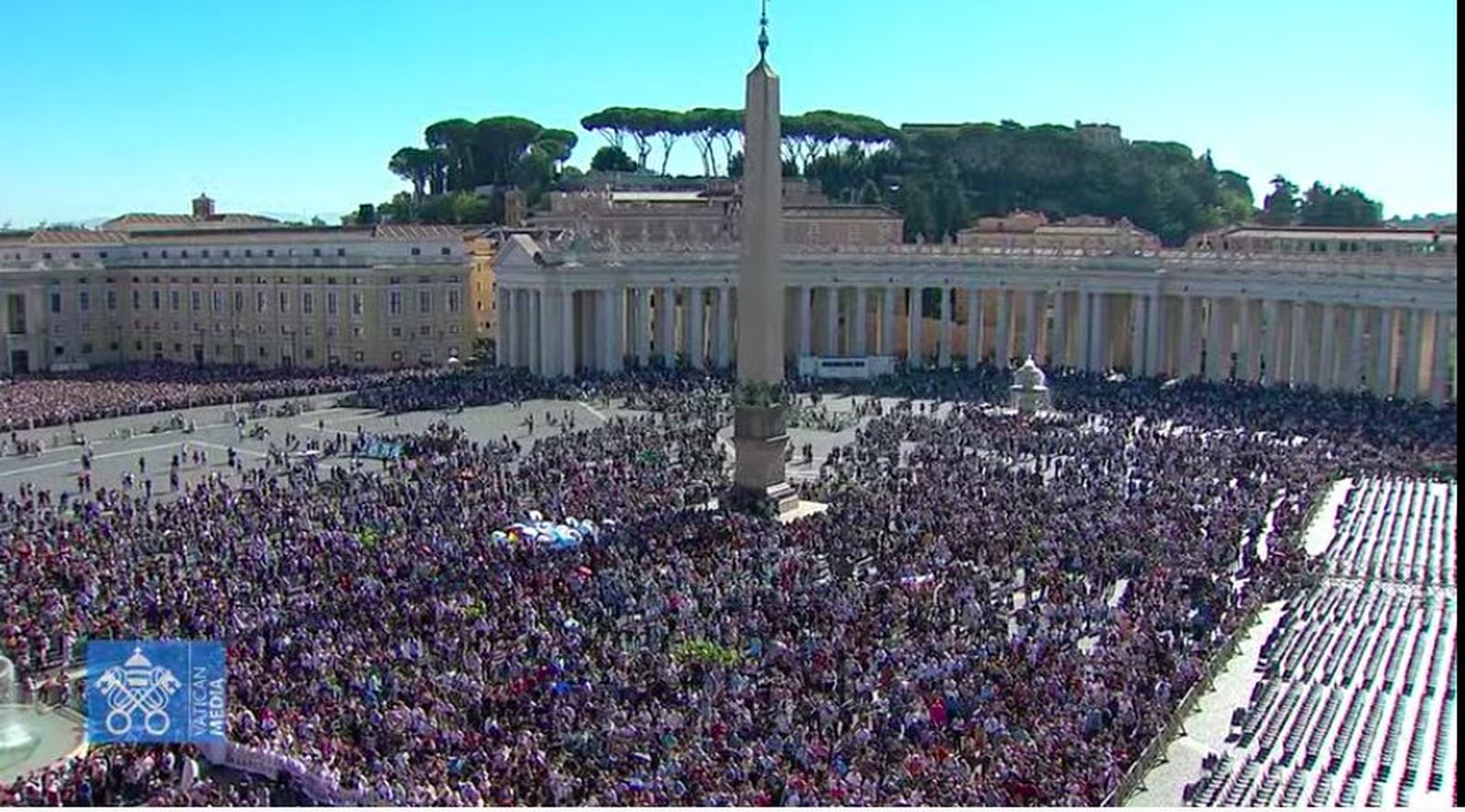 La plaza de San Pedro, hoy