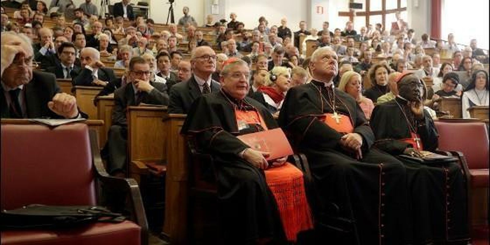 Algunos de los capitanes de la oposición al Papa