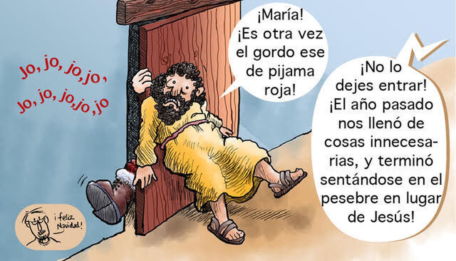 El 'Gordo' en el portal