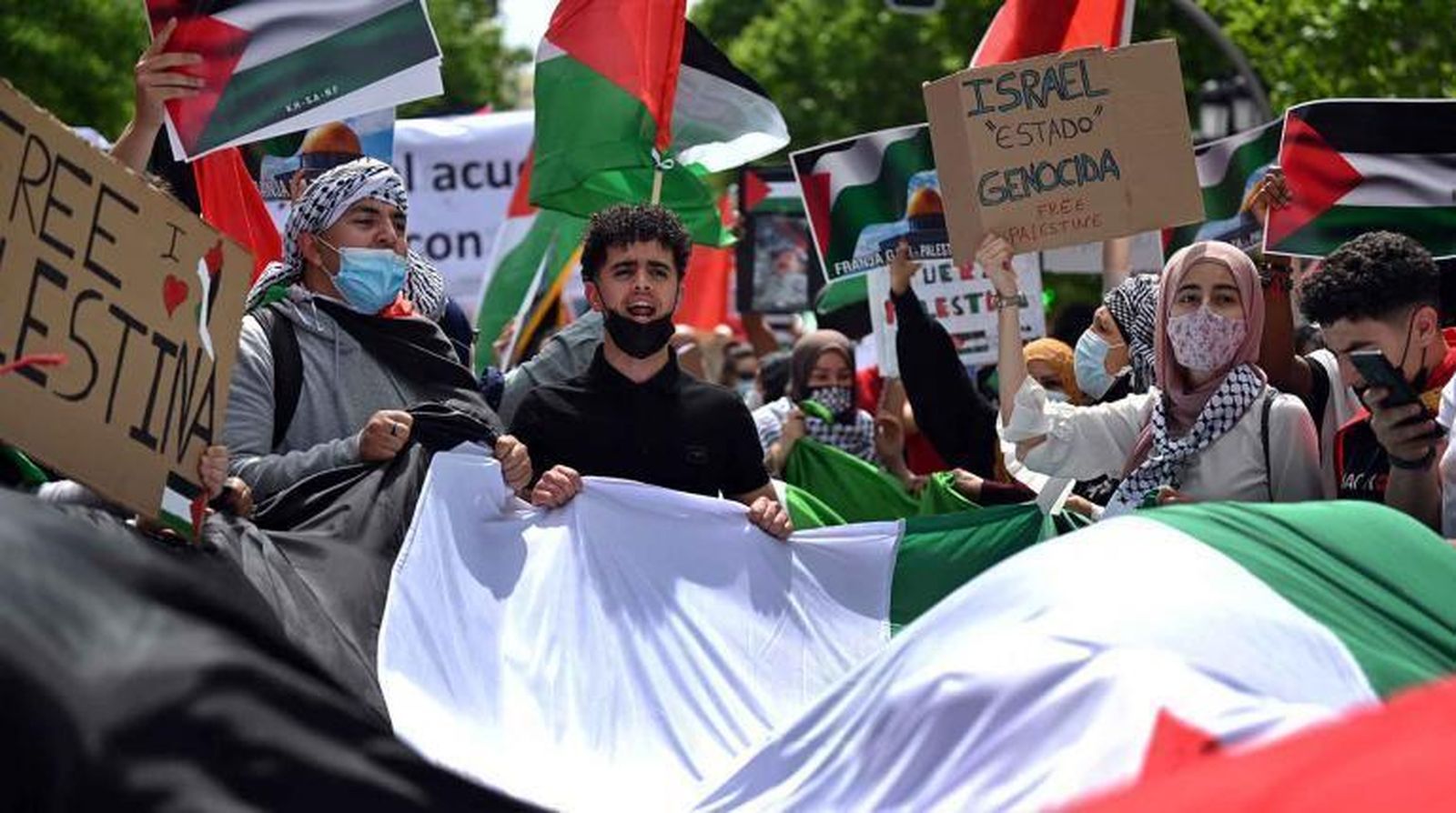 Protesta contra Israel