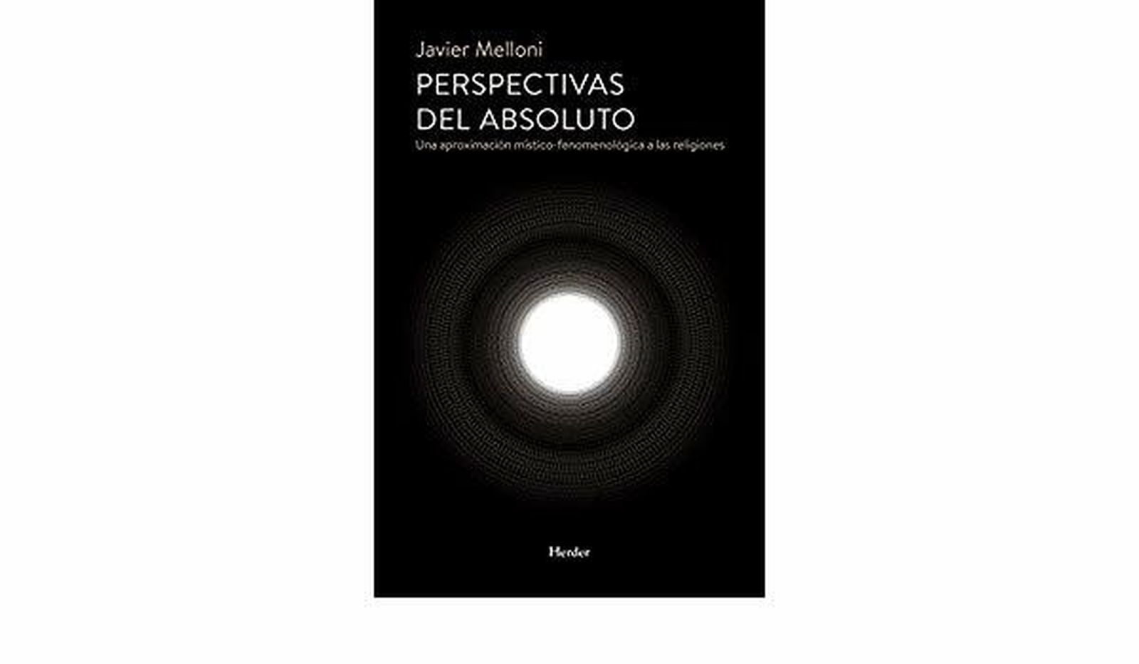 "Perspectivas del Absoluto", el ultimo libro de Javier Melloni