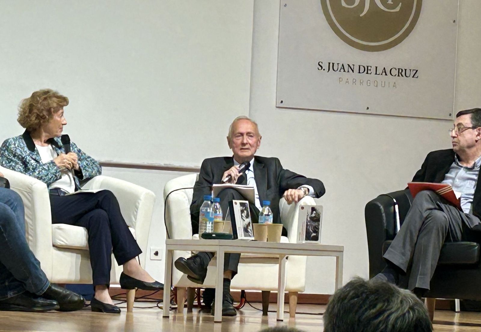 Juan Maria Laboa durante su intervención