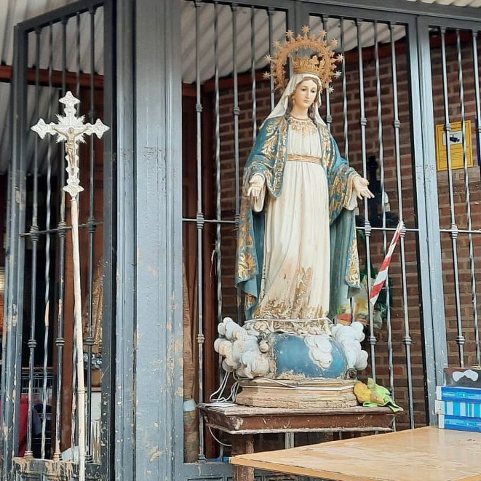 Imagen de la virgen