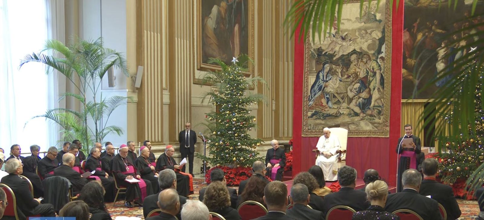 Discurso del Papa ante el Cuerpo Diplomático