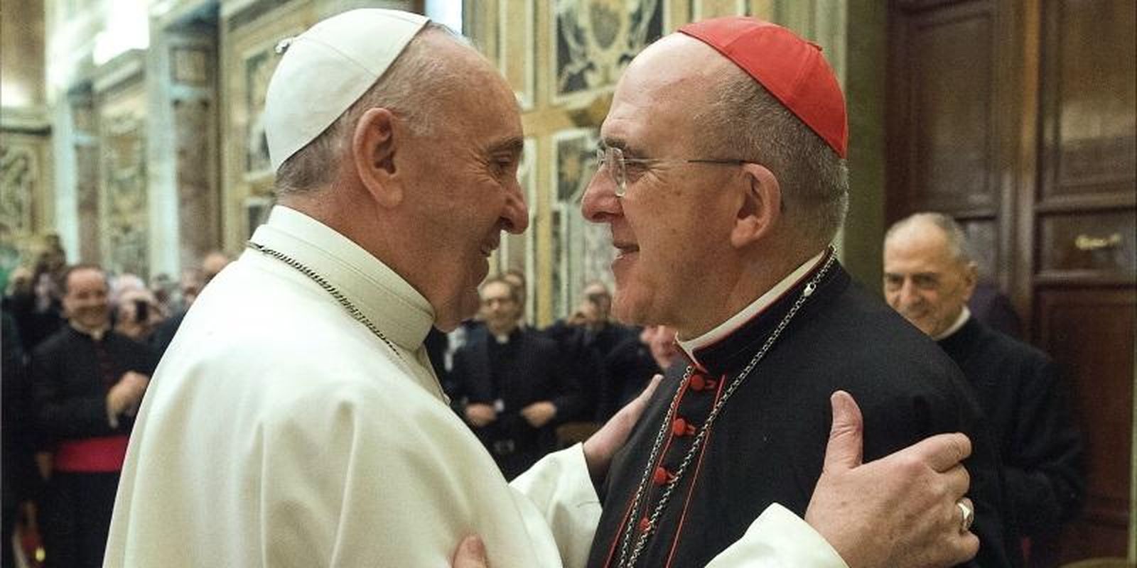 Carlos Osoro, con el Papa Francisco
