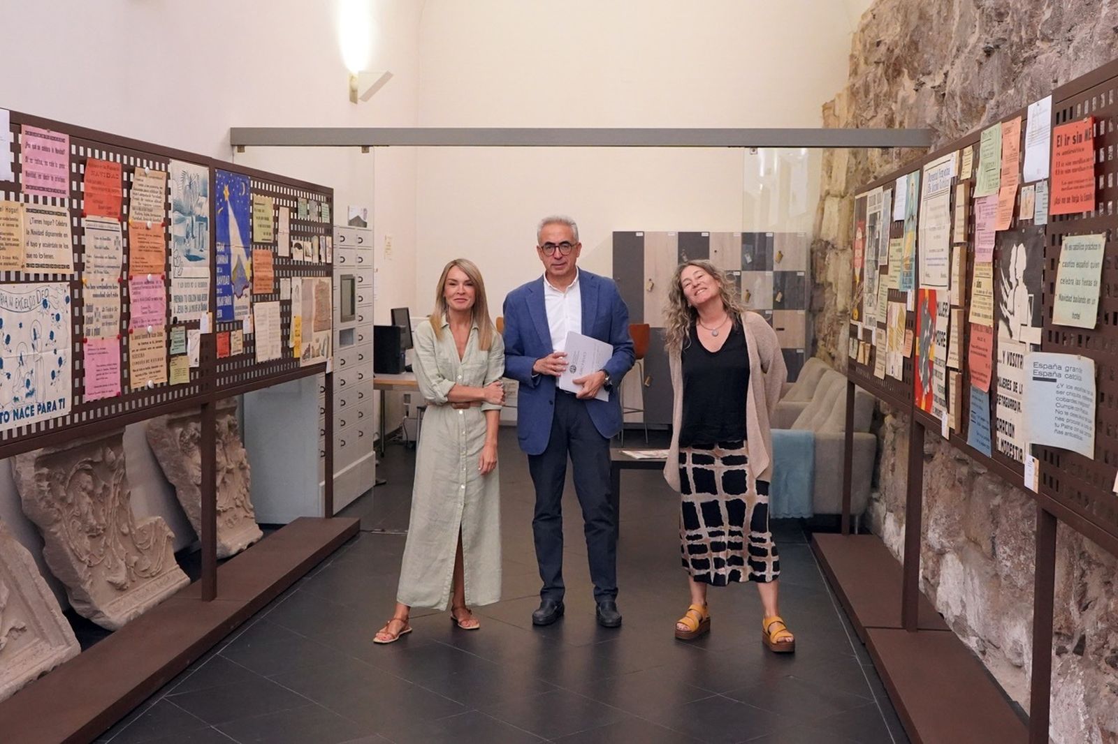 Mabel Gonzalo, Antonio Sánchez Cabaco y Raquel Barbero