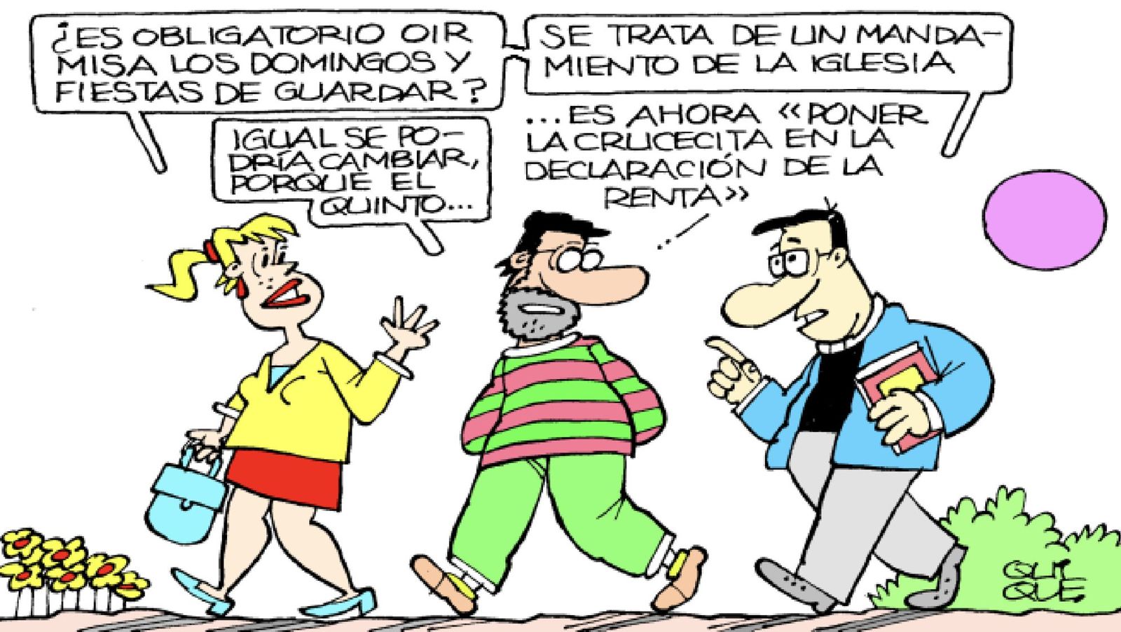 La crucecita de la renta