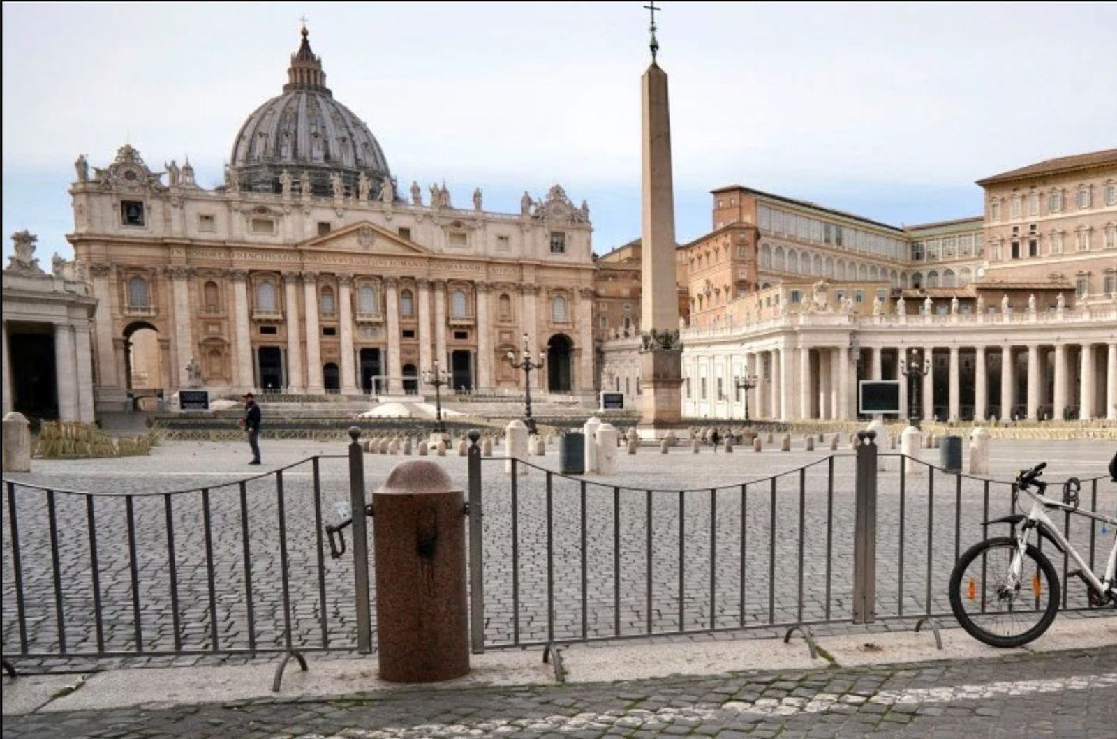 El Vaticano sin gente