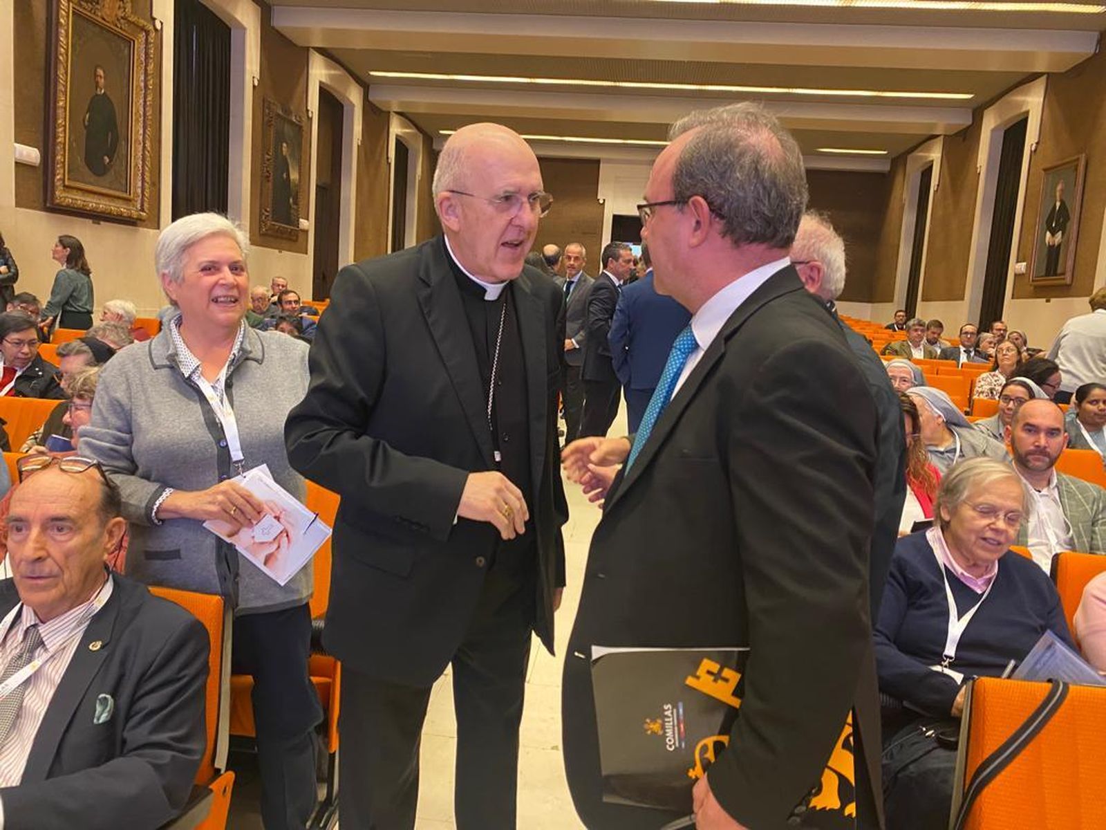 Osoro, con Enrique Sanz