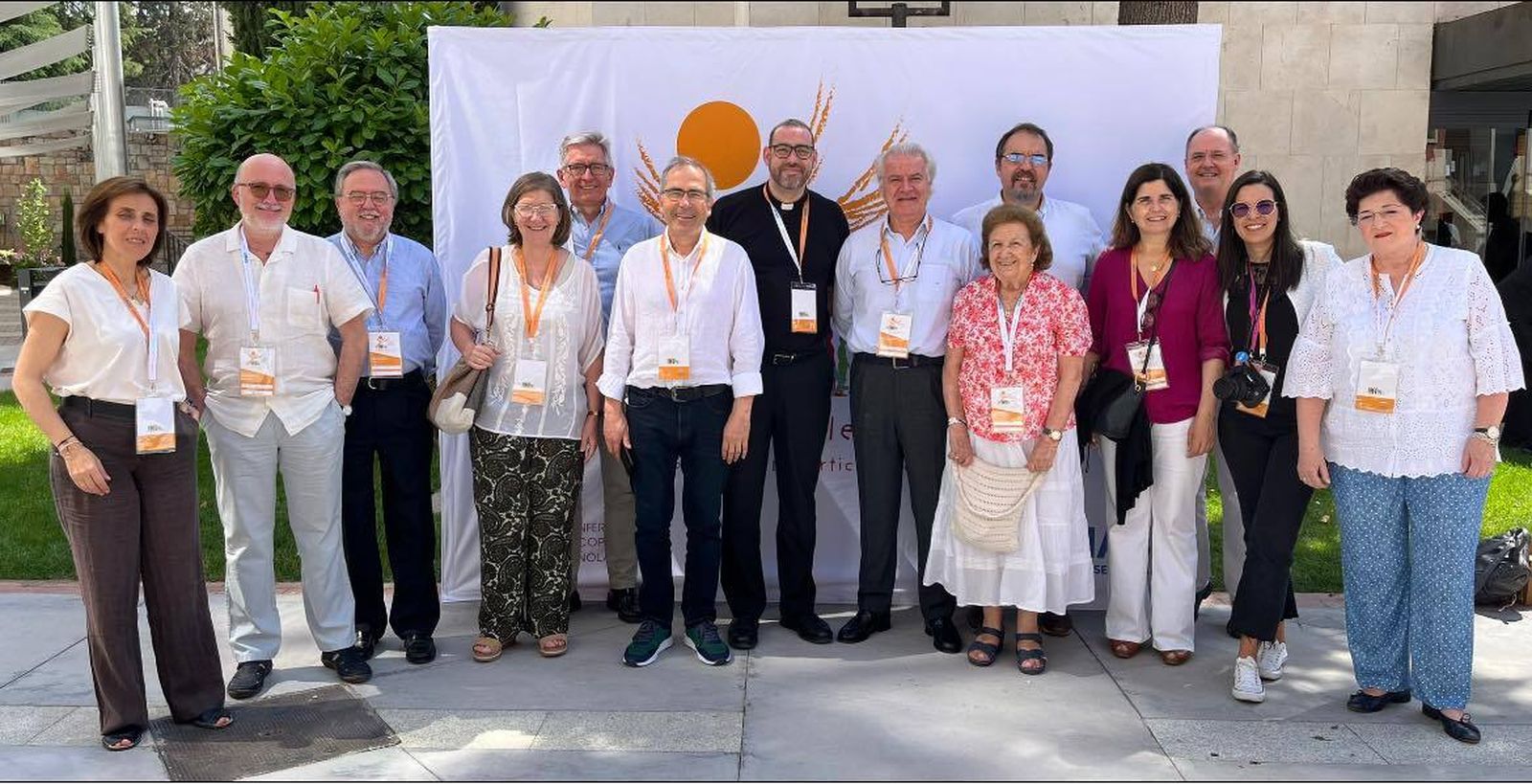 Óscar Díaz y grupo sinodal