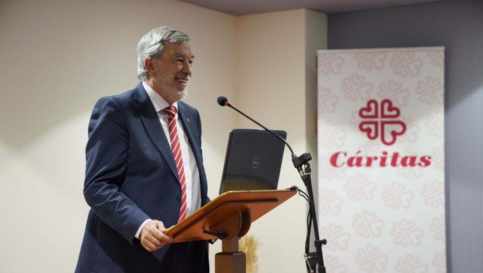 Luis Hernández Vozmediano, directos de Cáritas Madrid