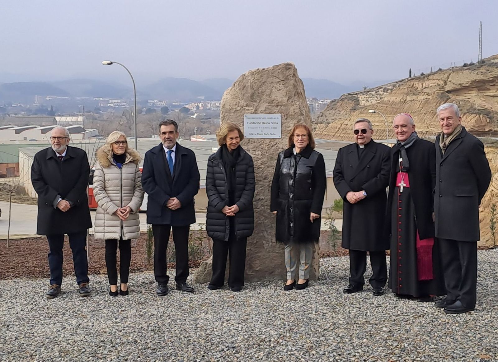 La Reina Sofía inaugura un alojamiento para temporeros gestionado por Cáritas Española